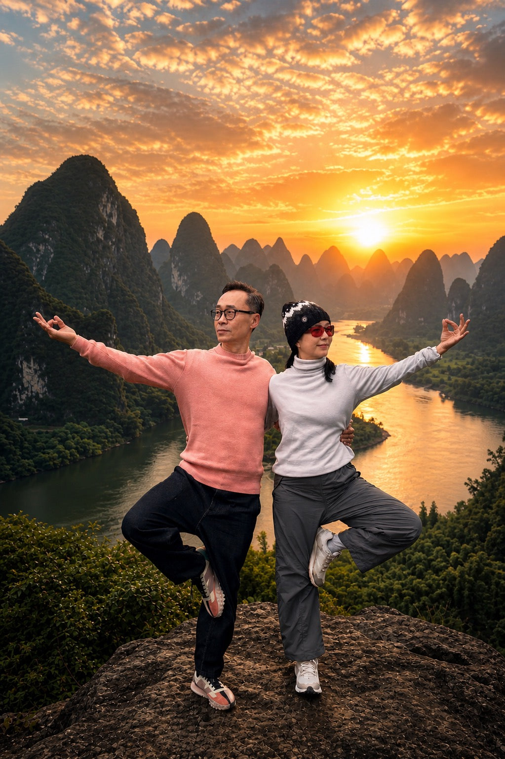 The Inner Landscape Retreat in Guilin with Dagge and Hee Boon