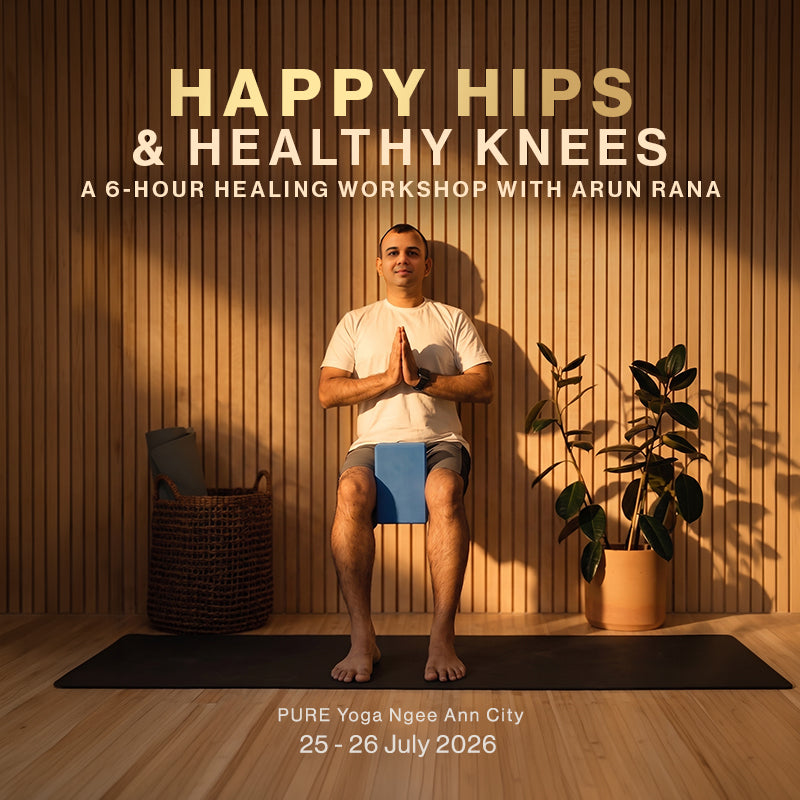Happy Hips & Healthy Knees: A 6hr Healing Workshop with Arun Rana