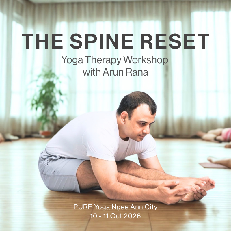 The Spine Reset: Yoga Therapy Workshop with Arun Rana