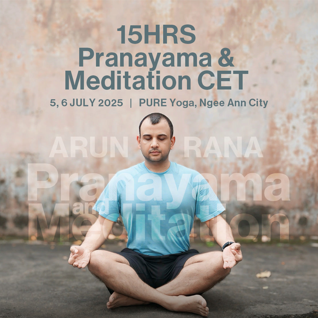 15-Hrs Pranayama &amp; Meditation CET 2025 with Arun Rana