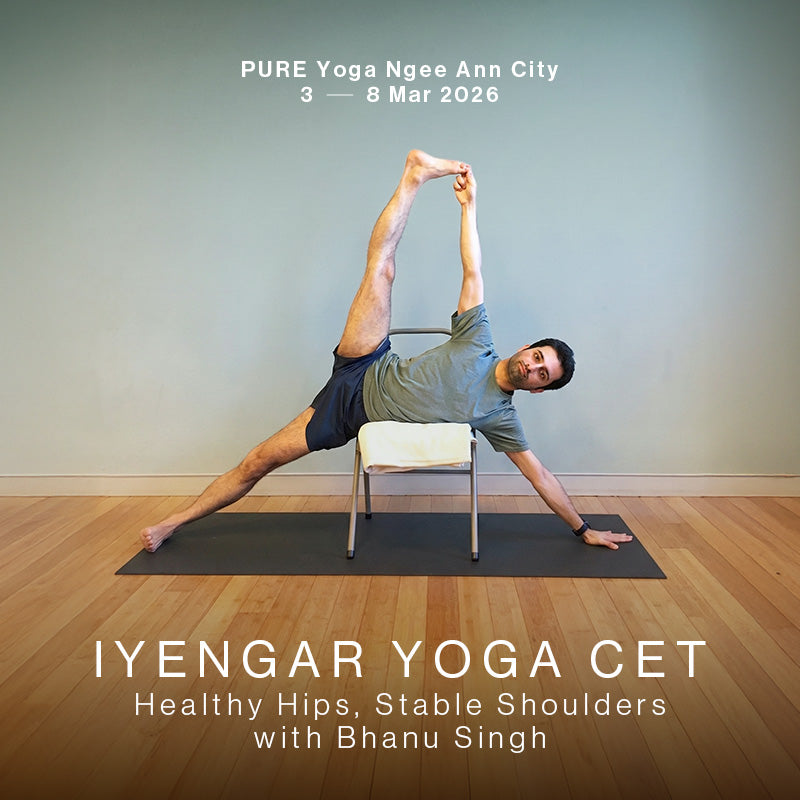 Iyengar Yoga CET: Healthy Hips, Stable Shoulders with Bhanu Singh  